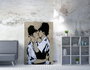 Wallity Lienzo Decorativo Banksy 70 x 100 cm